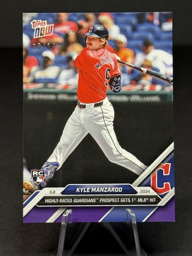 2024 Topps Now 168 Kyle Manzardo