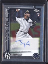 Jorbit Vivas 2025 Topps Chrome Update AC-JV RC Auto