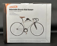 Ibera Bike Wall Mount Hanger Bicycle Wall Hook Holder Storage Rack Adjustable