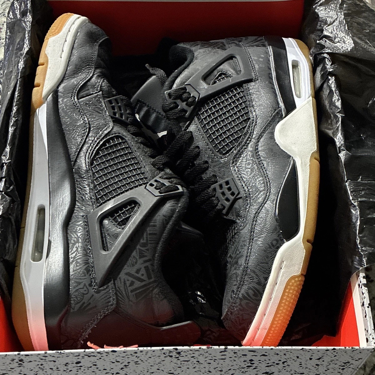 Jordan 4 Retro 30th Anniversary Laser for Sale - Authenticity