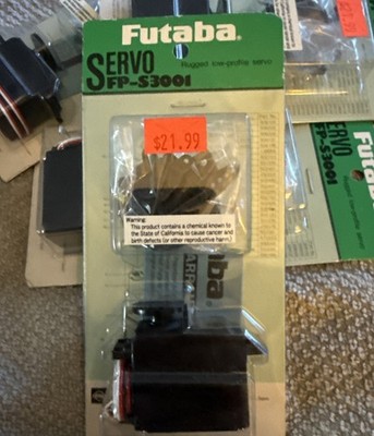 FUTABA S3001 Standard Analog Airplane Servo - BRAND NEW IN FACTORY PACKAGING