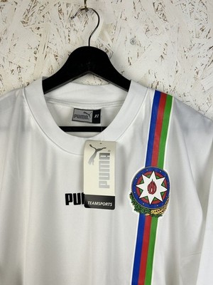 NWT Puma Azerbaijan 2004 Home Kit Soccer Jersey Size XL | eBay