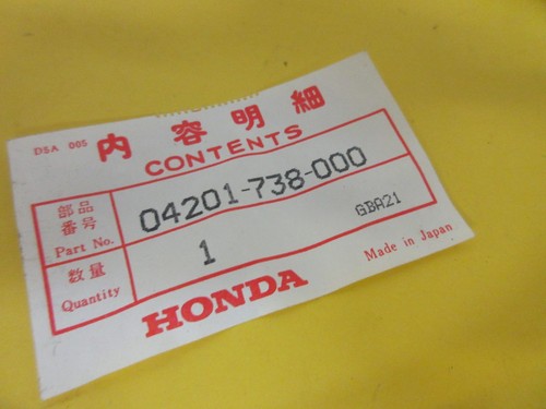 OEM Genuine Honda snow blower sub transmission cable HS80/70 #04201-738-000 - Picture 4 of 4