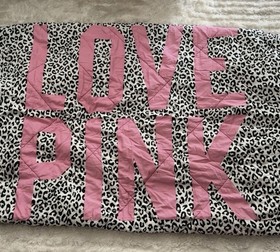 Victoria Secret Pink Leopard Comforter
