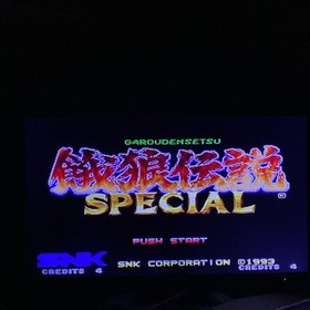 NEO GEO AES Console System Boxed neogeo SNK Tested JAPAN w/AV adapter Good