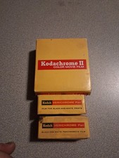 Two Kodak Verichrome Pan Film Packs VP127 Black  White Expire JUN 1962 Unopened