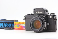 S/N:790xxxx N MINT Nikon F2 AS Black SLR Camera Body Ai 50mm f/1.4 Lens JAPAN