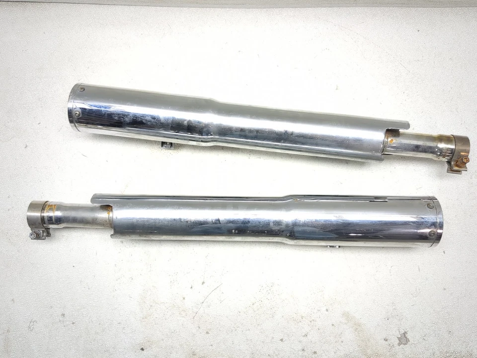 Latas silenciadoras silenciador escape cromadas Victory Cross Roads VANCE & HINES 10-14 Foto 3 de 4