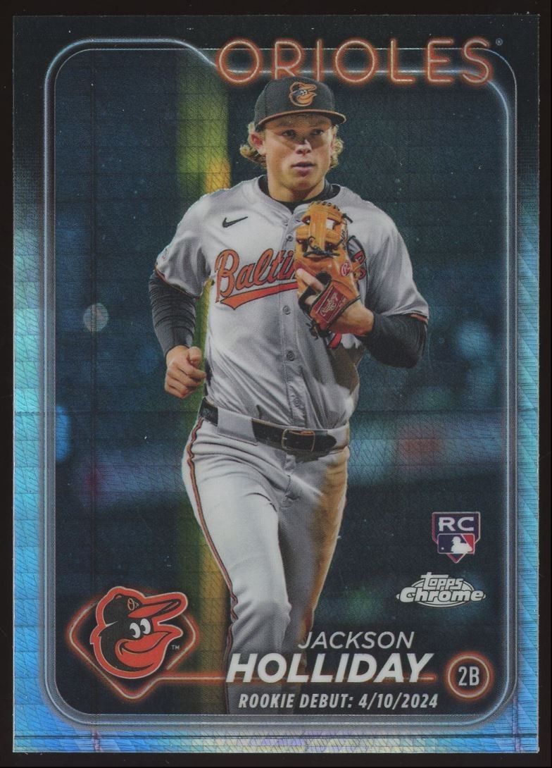 Jackson Holliday Rookie #USC89 2024 Topps Chrome Update Prism Refractor RC SP