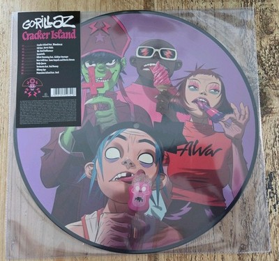 Brand New Gorillaz Cracker Island 12'' Picture Disc Vinyl Record
