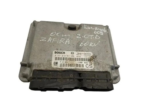 OPEL ZAFIRA A F75 Motorsteuergerät ECU 28SA4222 0281010021 09133269 24412457