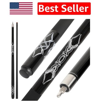 Fiberglass Pool Cue Stick 58 Inch 19-21 oz for Professional Players