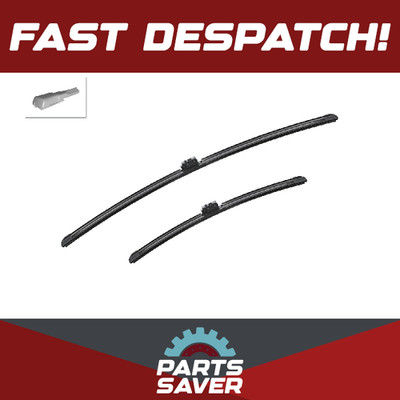 2x Wiper Blades (Pair) Flat Aero type A180S 3397014180 Bosch Aerotwin 700/450mm