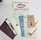 Pipe Literature Lot of 9 Vintage Catalogs, Shape Charts & Price Lists — photo 1