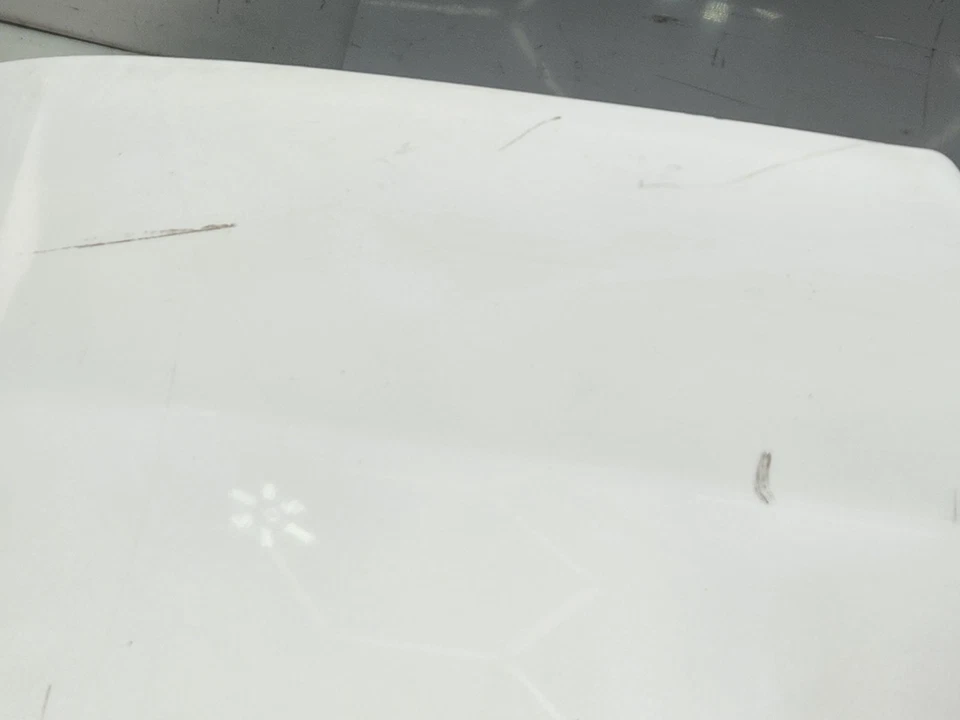 ✅2016-2020 OEM Tesla Modelo X Cubierta de parachoques trasero blanco PPSW NOTA* Foto 3 de 4