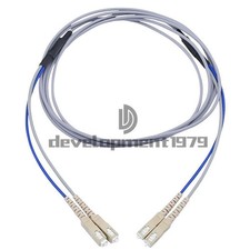 Armored Cable Fiber Patch Cord SC to SC UPC Pigtail Multi-Mode Cables Duplex 3M 
