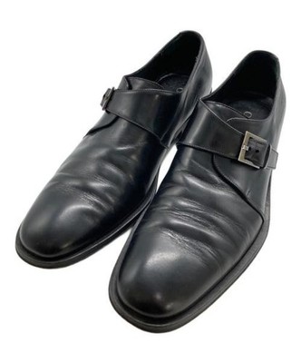 GUCCI Monk Strap Shoes 111-5336 Black Size US10 EU43.5 E Men s Shoes