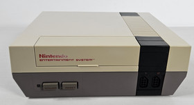 Original Nes Action Set Complete In Box With Nintendo Super Mario Duck Hunt.