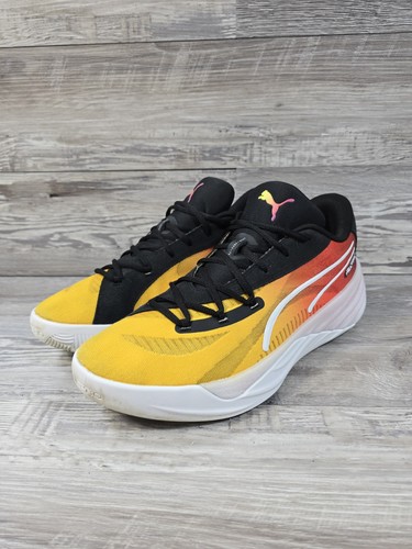 Zapatillas deportivas de baloncesto con cordones PUMA All-Pro Nitro Showtime para hombre talla 12 - Imagen 6 de 13