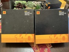 Vintage Kodak B140T Carousel Transvue 140 Slide Tray Lot of 2 Tested
