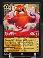 Meilin Lee - Popular Red Panda #125 Prices | Lorcana Attack of the