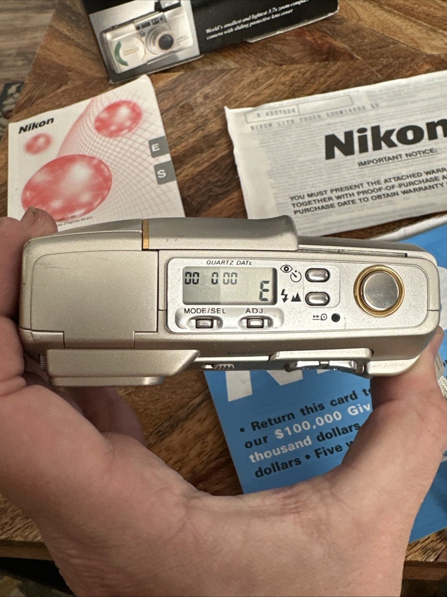 Buy Nikon Lite Touch Zoom 140 ED QD 35mm Point & Shoot Film Camera