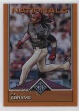 2024 Transcendent Collection Icons Chrome Orange Refractor 23/25 CJ Abrams nd3