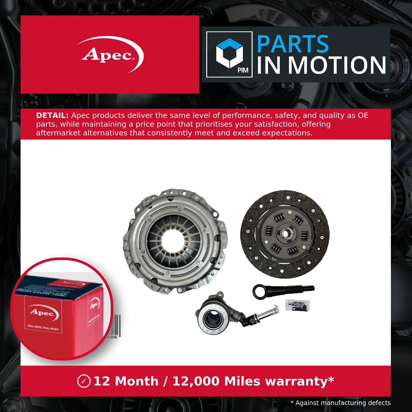 Clutch Kit fits VAUXHALL VECTRA B, C 1.8 95 to 08 210mm 1606511 1606546 24422061