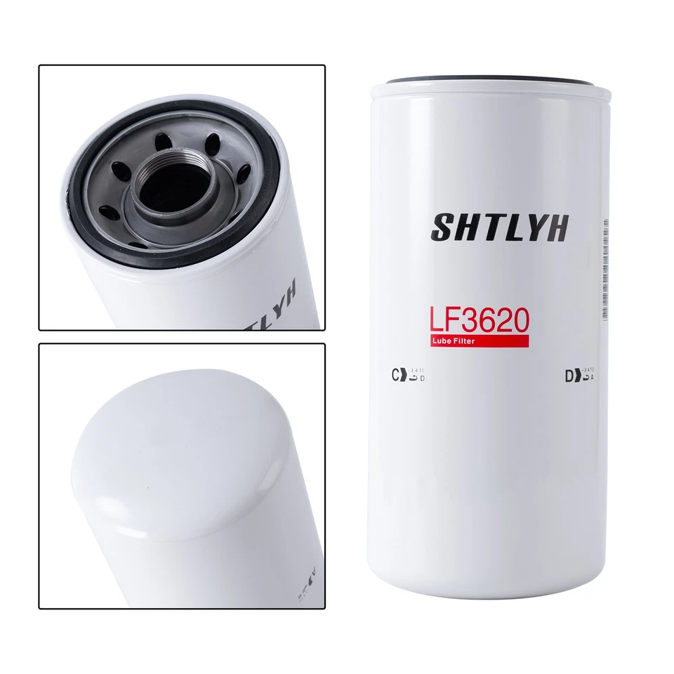 12X Lubricante giratorio de flujo completo para motores Detroit Diesel Serie 50 Serie 60 LF3620 Foto 2 de 4