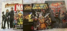 Marvel Book Lot Avengers Infinity War Spiderman Character Guide