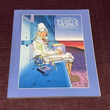 THE ART OF MOEBIUS - Byron Preiss 1989 First Edition - Intro by George Lucas