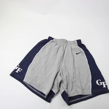 George Fox Bruins Nike Team Game Shorts Men's Gray/Navy Used