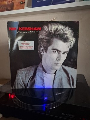 Nik Kershaw - Human Racing - LP Album Vinyl Schallplatte 