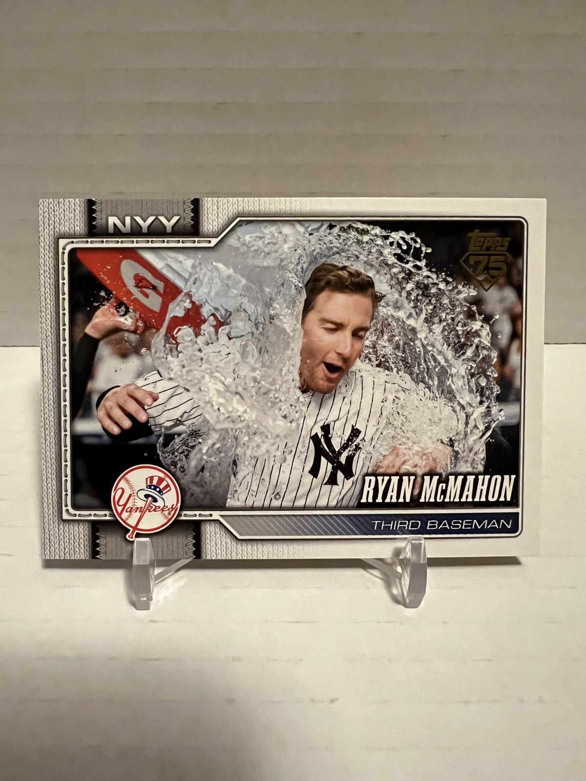 Ryan McMahon 2026 Topps Series One #248 Golden Mirror Image Variations NYY