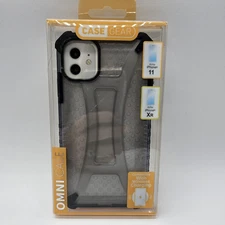 Case For Apple iPhone XR / 11 Clear Rugged Case With Wireless Charging 