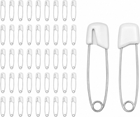 50X Baby Sicherheitsnadeln Groß (55Mm), Extra Sichere Windelnadeln
