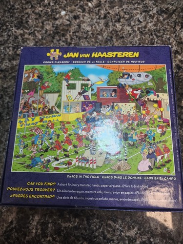 Jan van Haasteren Puzzle "Crowd Pleasers" 1000 pezzi Sigillato NUOVO - Foto 6 di 6