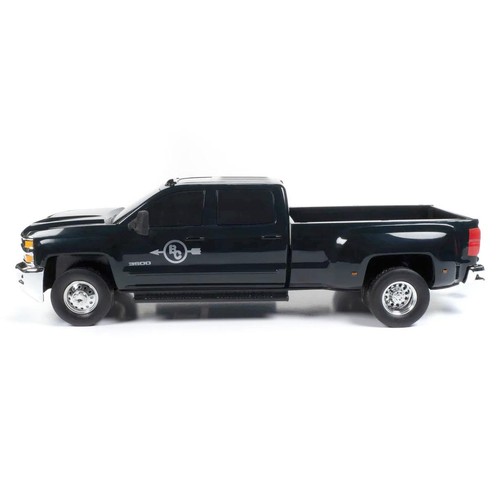 1/20 Chevy Silverado 3500 Dually Truck by Big Country Toys, Black 473B - Picture 3 of 4