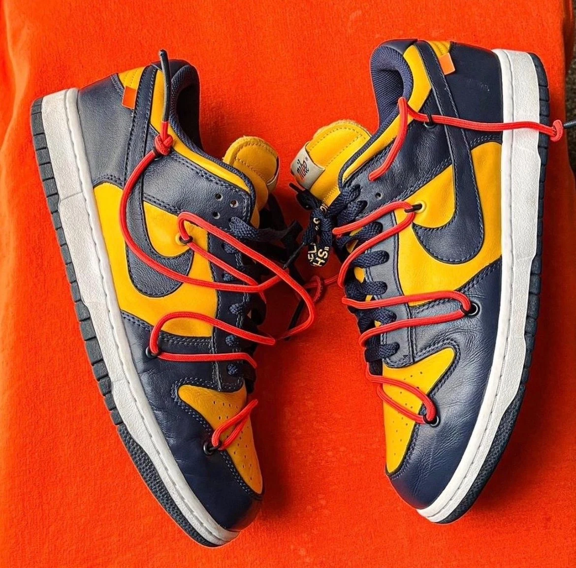 Nike Dunk Low White University Gold for Sale | Authenticity