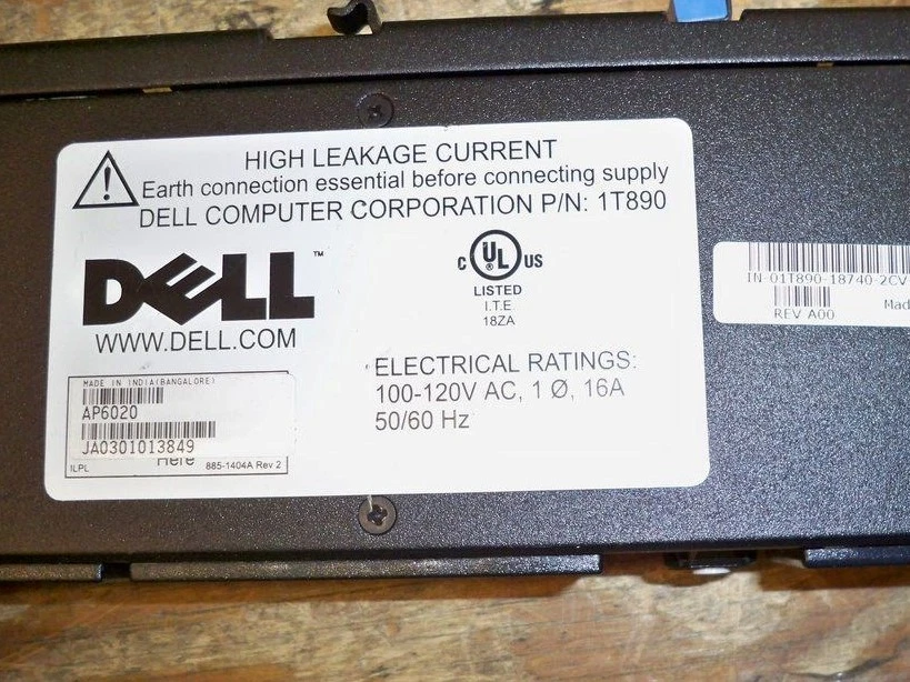 Dell 1T890 AP6020 Power Distribution Unit PDU SEE NOTES - Image 2 of 4