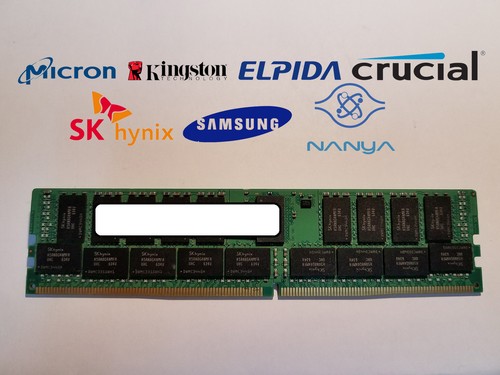 Major Brand 32 GB DDR4 RDIMM Server RAM 2133P PC4-17000R 1.2V 1 Modul Gebraucht