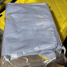 ExOfficio Shirt Mens Large Blue Long Sleeve Button Up Outdoor Hiking Fishing