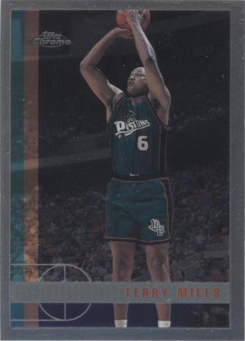 1997-98 Topps Chrome - Terry Mills #82 - 1 of 2