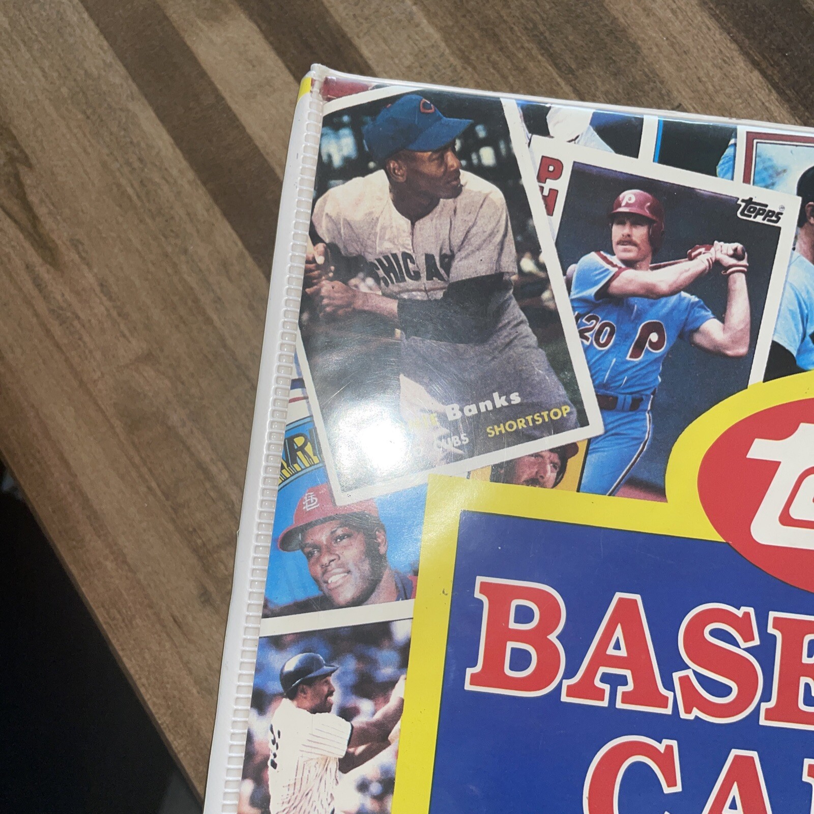 TOPPS Baseball Cards Collection Album 3Ring Binder 1980s MLB Vintage