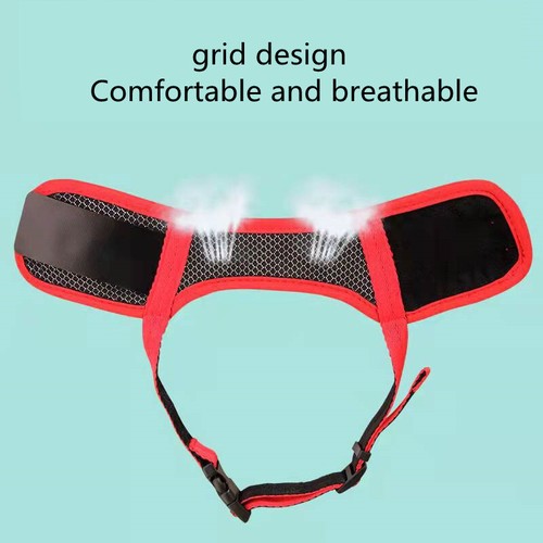 New Dog Muzzle Anti Stop Bite Barking Chewing Mesh Mask Training Pet Small Large - Picture 6 of 15