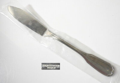 Christofle Capricorne Stainless TOURAINE 7 7/8'' Fish Knife(s) NEW in Sealed Bag