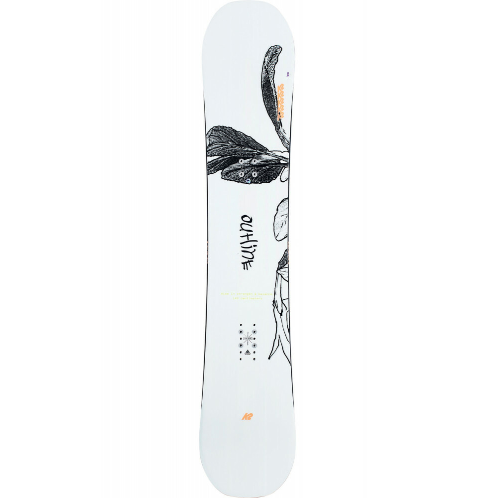 Snowboard Outline K2 avec fixations Bedford M noir pour freeride