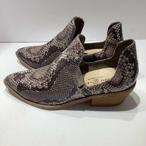 Chinese Laundry Focus Booties Ankle Boots Python Print Point Toe Women's Sz 8.5M - Picture 5 of 7