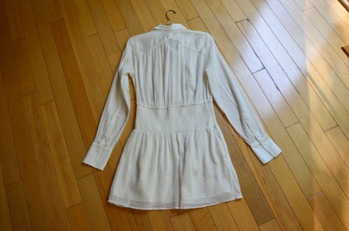 Rag & Bone Bailey Smocked Long Sleeve Dress Size S - Picture 8 of 13