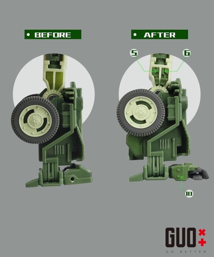 in stock! NEW Filler Upgrade kit For Legacy United Generations Selects Hound - Picture 7 of 13
